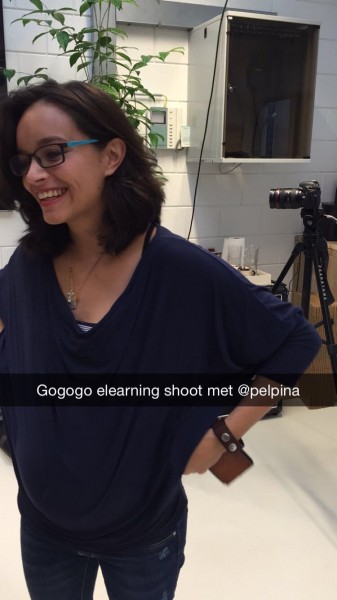 elearning shoot Pelpina