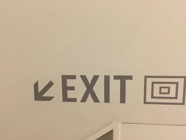 exit disruptie