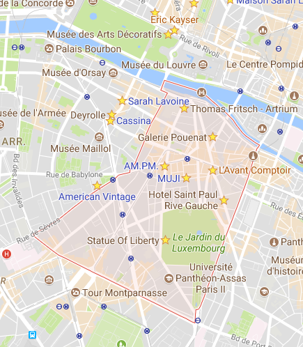 woonshoppen 6e arrondissement Parijs