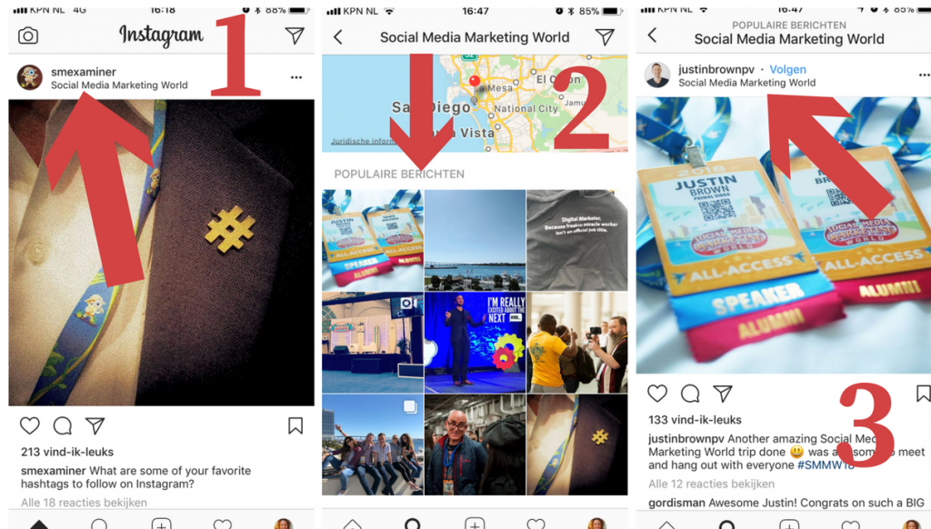 Instagram locatie toevoegen marketing